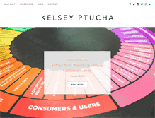 Tablet Screenshot of kelseyptucha.com